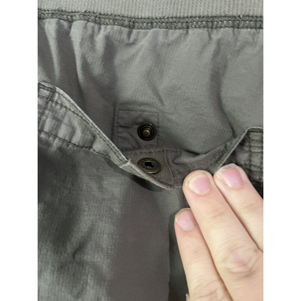 L.L. Bean Women's Ripstop Outdoors Hiking Dark Taupe Stretch Pull-On Pants M - Picture 11 of 13